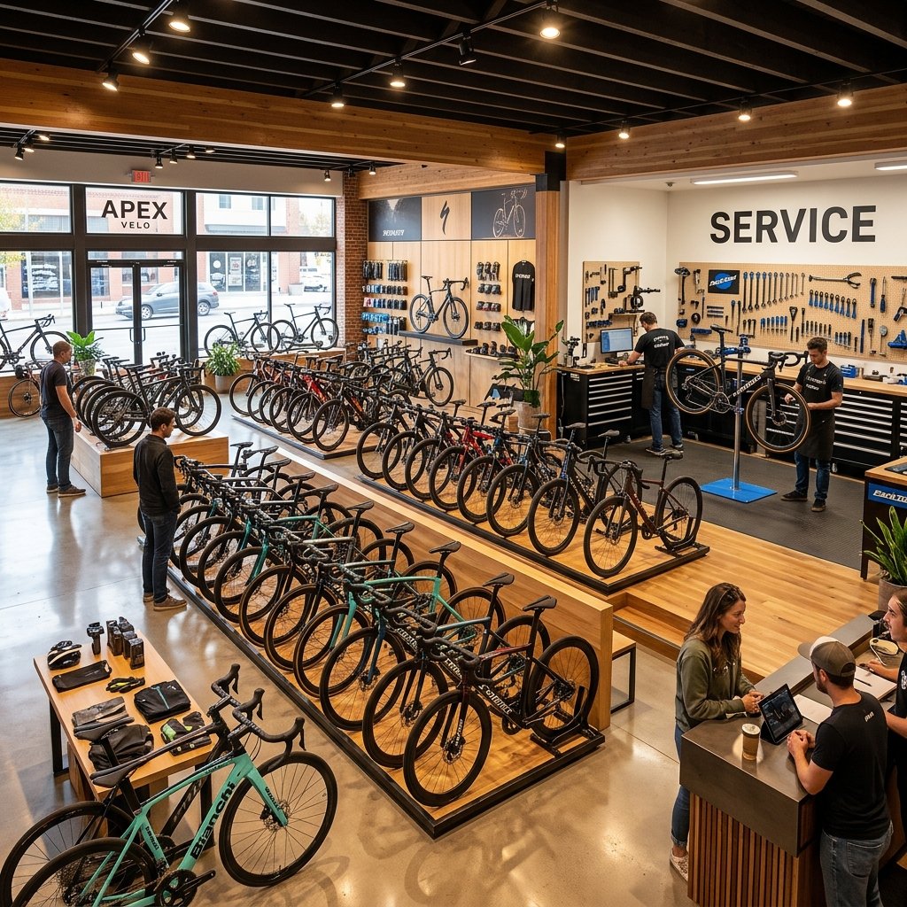 The Bicycle Vibes Interior